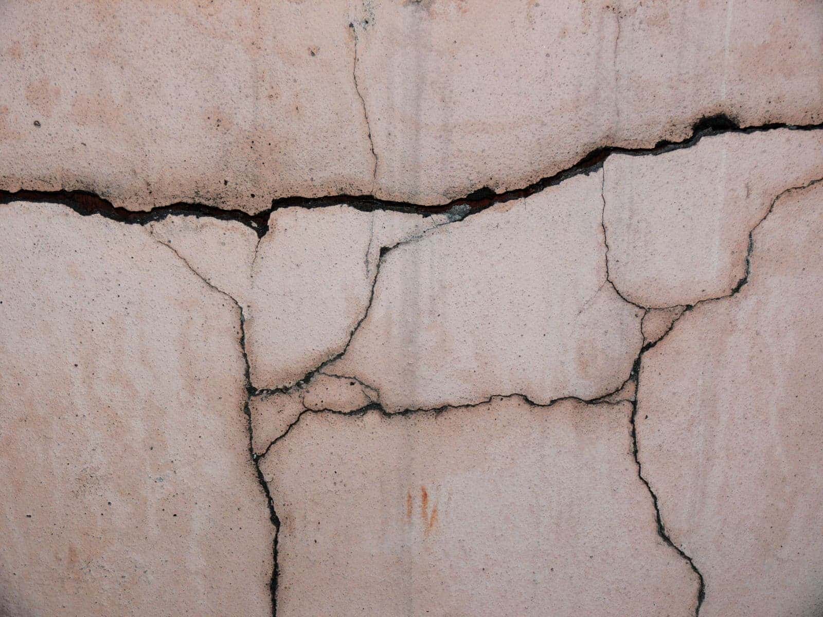 Crack in a wall
